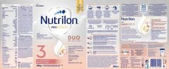 Nutrilon Profutura DUOBIOTIK 3 batolecí mléko 800 g 12+