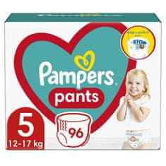 Pampers Pants Kalhotky plenkové jednorázové 5 (11-18 kg) 96 ks - MEGA PACK