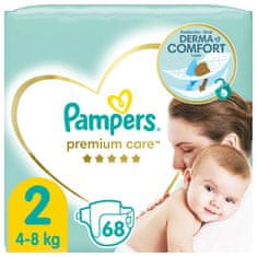 Pampers Premium Care Pleny jednorázové 2 (4-8 kg) 68 ks