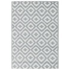 Vidaxl Venkovní koberec šedý 140 x 200 cm PP