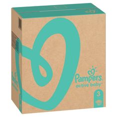 Pampers Active Baby Pleny jednorázové 3 (6-10 kg) 208 ks - MĚSÍČNÍ ZÁSOBA