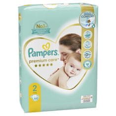 Pampers Premium Care Pleny jednorázové 2 (4-8 kg) 68 ks