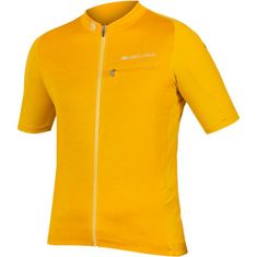 Endura Dres GV500 Reiver S/S E5085 - pánské, krátký, hořčicová - Velikost XL