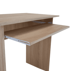 BPS-koupelny PC stůl, dub sonoma, VERNER NEW