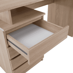 BPS-koupelny PC stůl, dub sonoma, HANY NEW