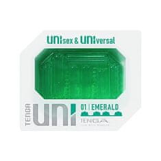 Tenga Tenga UNI Emerald, masturbátor a návlek na prsty