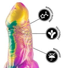 EPIC EPIC Iris Rainbow Pleasure, pes fantasy dildo