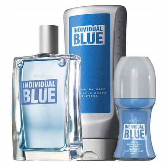 Avon  Individual Blue Sada Pro Něj 3 Ks