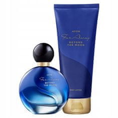 Avon  Far Away Beyond The Moon Parfémová Sada 50 Ml + Tělové Mléko 125 Ml