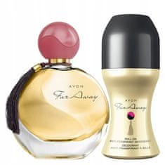 Avon  Far Away Kit Wateraa 50 Ml + Kulička 50 Ml