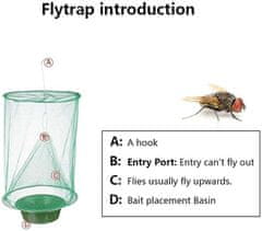 Netscroll Houpací síť pro chytání hmyzu a brouků, FlyCatcher