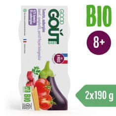 Good Gout BIO Špagety s lilkem a hovězím masem (2×190 g)