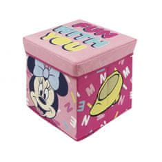 Arditex Úložný box s víkem / taburetka 2v1 MINNIE MOUSE, WD14424