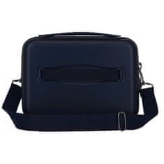 Joummabags MOVEM Wood Navy Blue, Cestovní kosmetický příruční kufřík, 21x29x15cm, 9L, 5313964