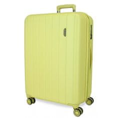 Joummabags MOVEM Wood Yellow, Skořepinový cestovní kufr, 71x50x31cm, 108L, 531936B (large)