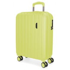 Joummabags MOVEM Wood Yellow, Skořepinový cestovní kufr, 55x40x20cm, 38L, 531866B (small exp.)