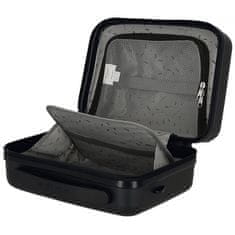Joummabags MOVEM Wood Black, Cestovní kosmetický příruční kufřík, 21x29x15cm, 9L, 5313961
