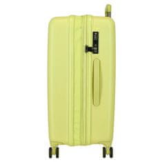 Joummabags MOVEM Wood Yellow, Sada luxusních ABS cestovních kufrů, 65cm/55cm, 531896B
