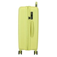 Joummabags MOVEM Wood Yellow, Skořepinový cestovní kufr, 68x48x27cm, 68L, 531926B (medium)