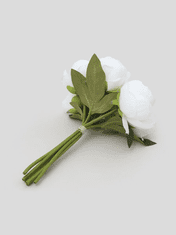 KN Umělé květiny - Bílé pivoňky