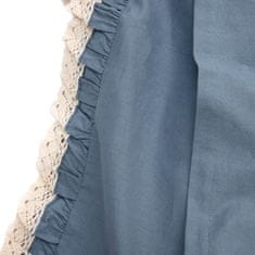 Homla Bavlněné povlečení | MOISES | bavlna modrá s krajkou | 200x220 cm | 843711 Homla