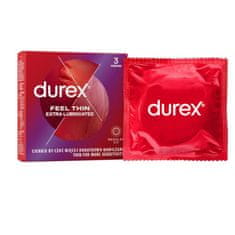 Durex Durex Feel Thin Extra Lubricated 3 ks