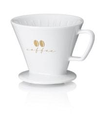 Kela Kávový filtr KL-12490 porcelánový Excelsa S bílá