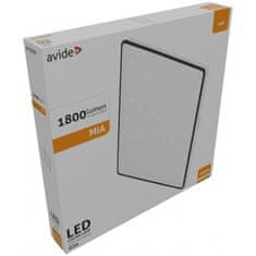 Avide Stropní svítidlo (9572036) LED MIA 24W, 37x37cm, 1800lm