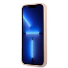 Guess  Saffiano Double Card Zadní Kryt pro iPhone 13 Pro Max Pink
