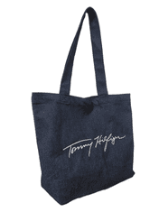 Tommy Hilfiger Dámská denimová taška s vyšitým logem