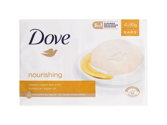 Dove Dove - Nourishing Beauty Cream Bar - For Women, 4x90 g