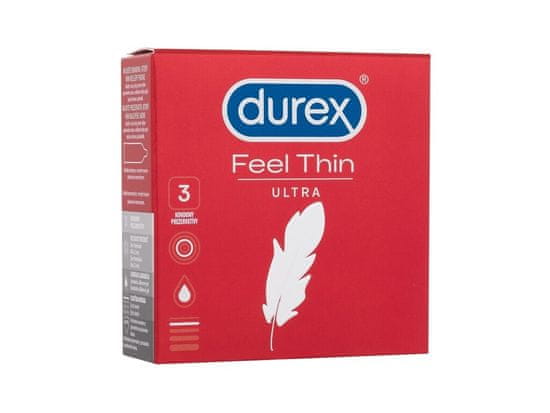 Durex Durex - Feel Thin Ultra - For Men, 3 pc