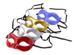 Karnevalová maska - škraboška k dotvoření - mix variant (12 ks)