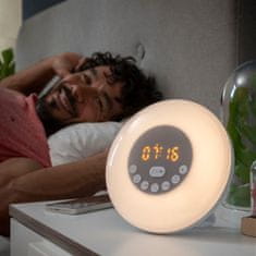 InnovaGoods Sunrise Alarm Clock with Speaker Slockar InnovaGoods 