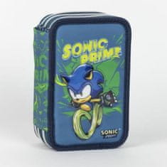 Cerda Třípatrový penál s náplní Ježek Sonic, 2700001152