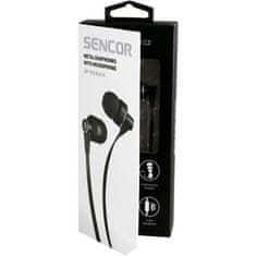 SENCOR SEP 300 MIC BLACK MET SLUCHÁTKA