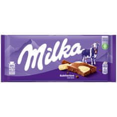 MILKA  Happy Cows mléčná čokoláda z alpského mléka a bílá čokoláda 100g