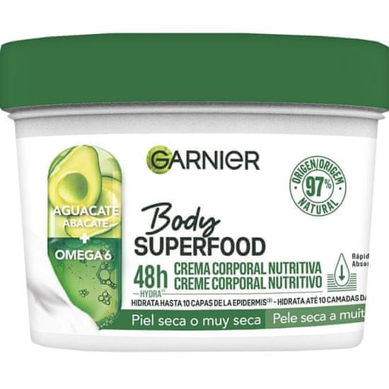 Garnier Garnier Body Superfood Nourishing Avocado Body Cream 380ml