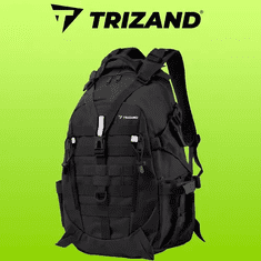 Trizand 20534 Vojenský batoh černý 25 L