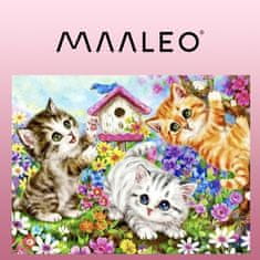 Maaleo 22781 Malování podle čísel - Kočky 40 x 50 cm