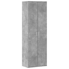 Vidaxl Skříň highboard betonově šedá 60 x 35 x 180 cm kompozitní dřevo