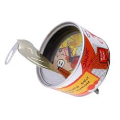 MPM QUALITY Analogový budík vícebarevné MPM Cans Kids - C01.2573.99, černá mix