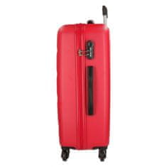 Joummabags ROLL ROAD Flex Red, ABS Cestovní kufr, 65x46x23cm, 56L, 5849264 (medium)