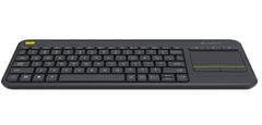 Logitech K400 plus/Bezdrátová USB/CZ-SK layout/Černá