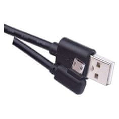 Emos USB kabel SM7005BL 2.0 A/M - micro B/M 1m - černý, Quick Charge