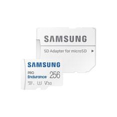 Samsung Paměťová karta Micro SDXC Pro Endurance 256GB UHS-I U1 (100R/ 40W) + SD adaptér