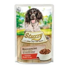 STUZZY Dog kapsa Adult kousky hovězí 100g