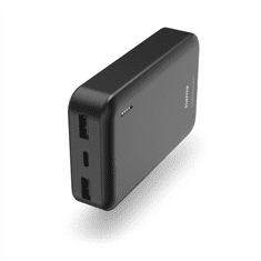 Hama Pocket 10, powerbanka 10000 mAh, 2,1 A, výstup: 2x USB-A