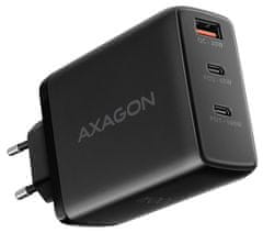 AXAGON nabíječka do sítě / ACU-DPQ100 / 2x USB-C / 1x USB-A / PD3.0/QC4+/PPS/SFC2.0/AFC/SCP/FCP/ Apple / 100W / černá