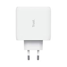 Trust MAXO 65W 2P USB-C CHARGER WHT